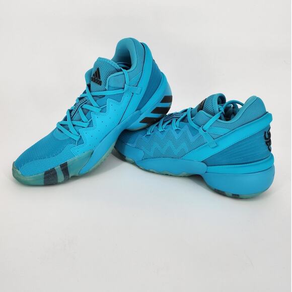 Adidas D.O.N. Issue 2 Crayola Signal Cyan Sky Blue Sneakers 9 main image 6